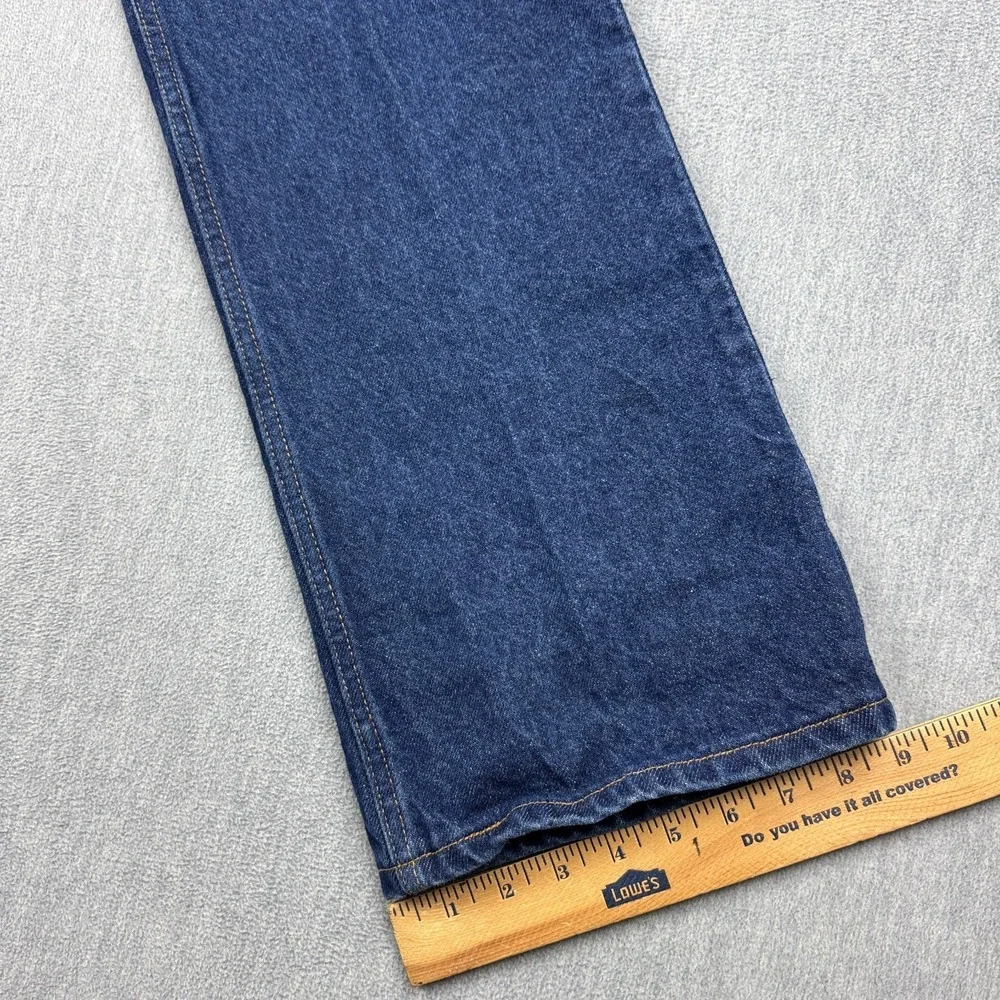Vintage Levis 517 Jeans Men 35X31 Blue Denim Bootcut Classic Rodeo Made In USA
